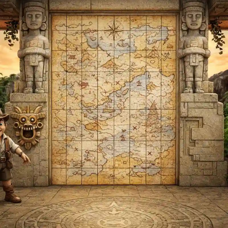 Gonzo Treasure Map Slot Game