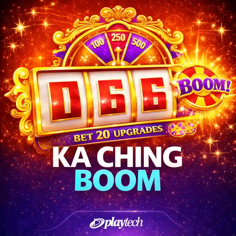 Ka Ching Boom Slot Game Logo